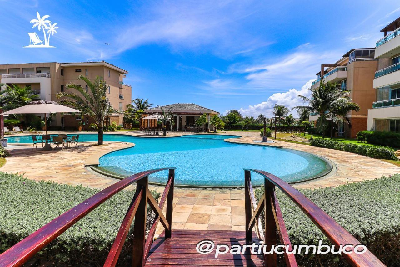 apartamento cumbuco frente mar Cumbuco Exterior foto